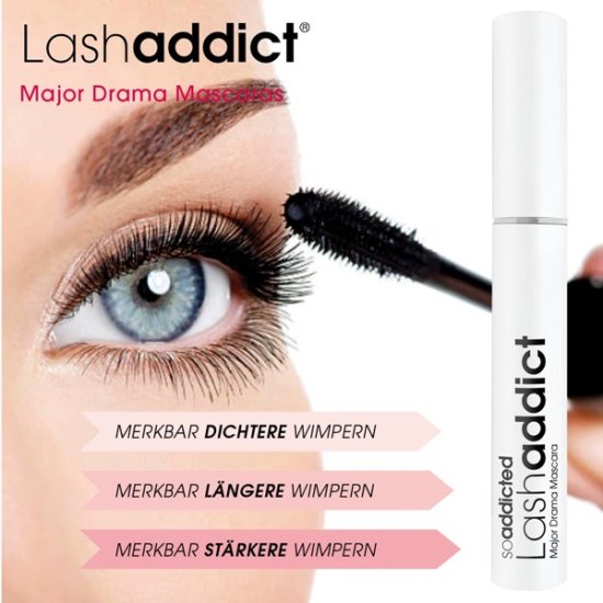 Lashaddict Major Drama Mascara Wirkung