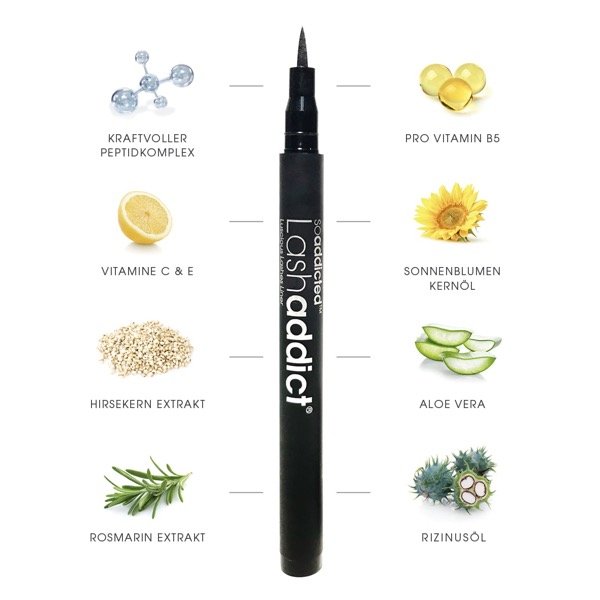 Lashaddict Luscious Lashes Liner Inhalt