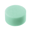 Round synthetic sponge